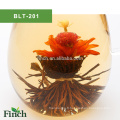 Finch vente chaude chinois artisanat thé noir floraison thé mutuelle affinité